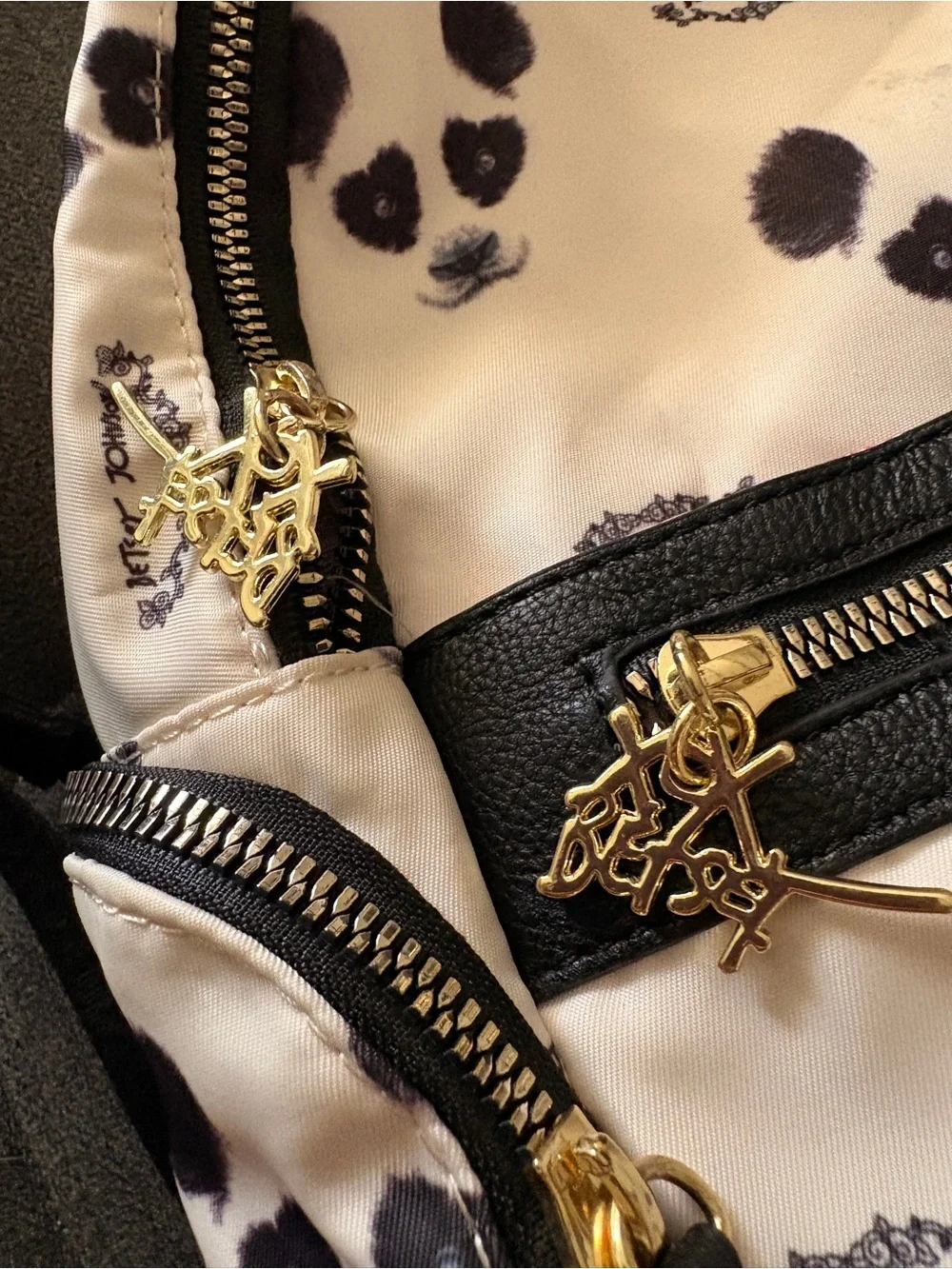 Betsey Johnson charming panda